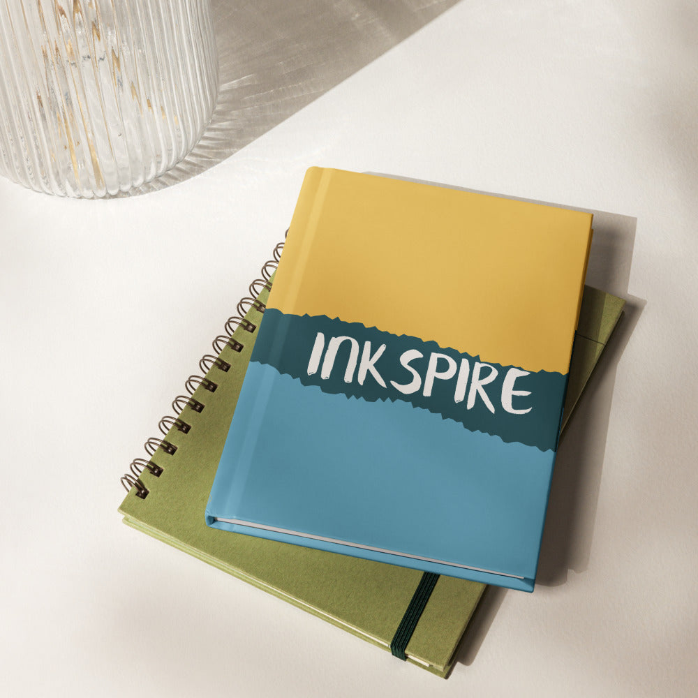 INKSPIRE Hardcover Journal – Creative Writing Notebook for Authors, Students & Dreamers